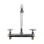 Imagen de 013566 MEZCLADORA 8" P/FREGADERO 8-IM CROMO RUGO