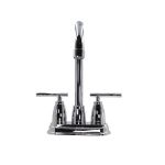 Imagen de 014300 MEZCLADORA 4" P/LAV 24BT CROMO RUGO