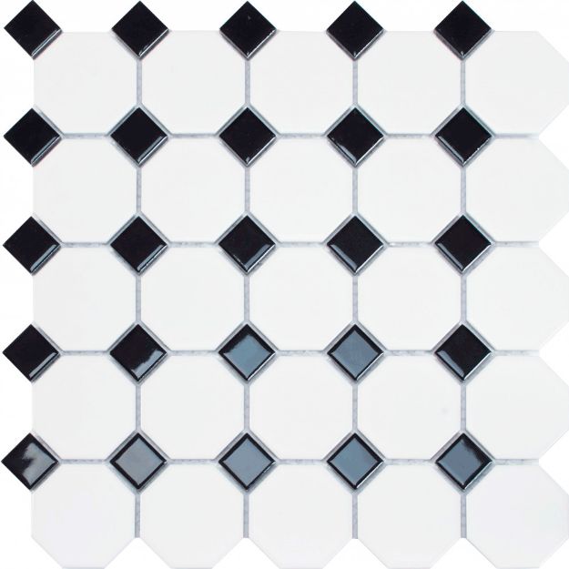 Imagen de 017237 MALLA OXFORD BLACK 29.5X29.5 (187987) DUNE