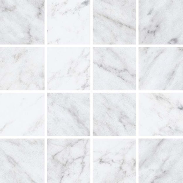 Imagen de 018510 JASPER FD CARRARA WHITE 33X33 1A (1.76 MT2) PORCELANITE