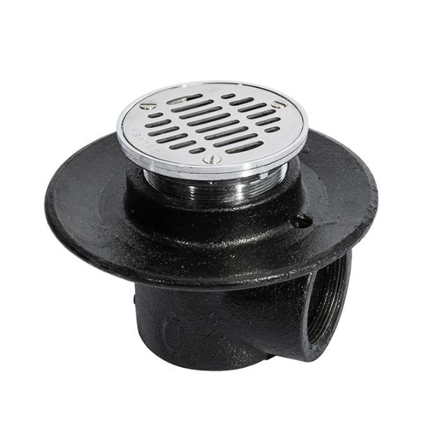 Imagen de 018540 COLADERA CORTA REJILLA RED 1BOCA AIBR (22) HELVEX