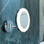 Imagen de 017490 ESPEJO LUZ LED AUMENTO  3X TOUCH CR (ES-003) HELVEX