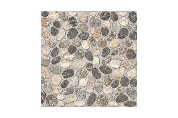 Imagen de 019535 STONES FD MULTICOLOR 20X20 1A (1.54 MT2) PORCELANITE