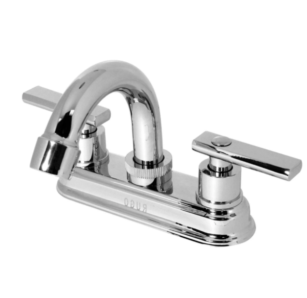 Imagen de 018114 MEZCLADORA 4" P/LAV 24TD CROMO RUGO