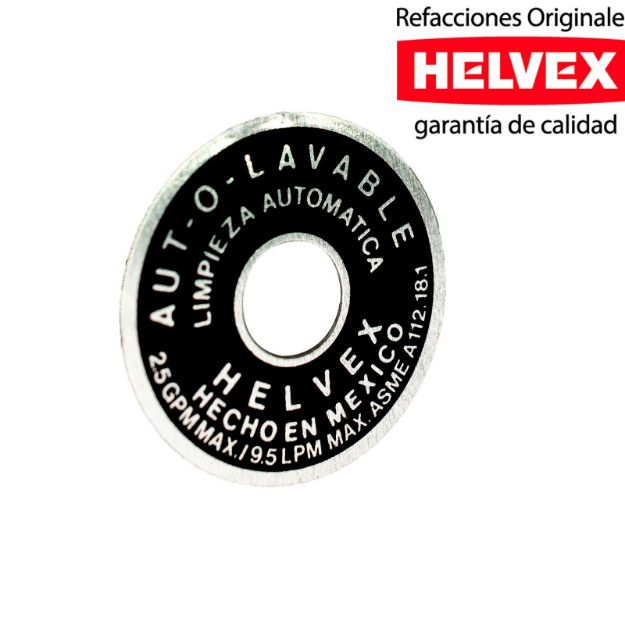 Imagen de 018723 EMBLEMA HELVEX P REG AC50 (RR-011) HELVEX