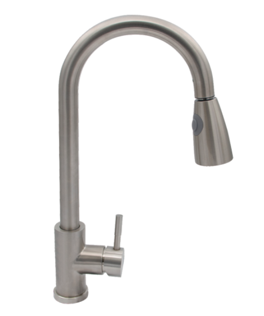 Imagen de 019295 MEZCLADORA P/FREG 017FM ACERO INOX RUGO