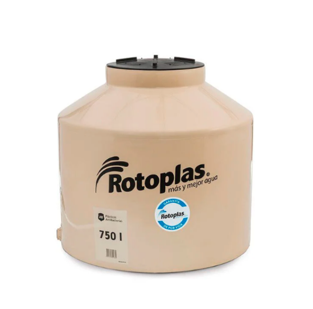 Imagen de 07660 TINACO ROTOPLAS TRICAPA 750LT C/FILTRO PASO 1 ROTOPLAS
