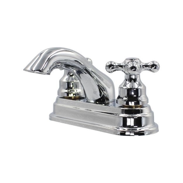 Imagen de 03811 MEZCLADORA 4" P/LAV 24RM CROMO RUGO