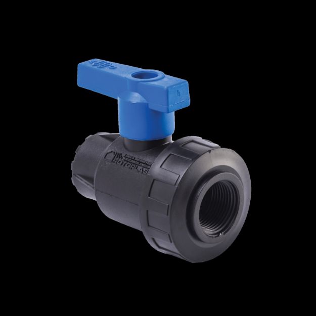 Imagen de 06768 VALVULA ESFERA 1/2" ROTOPLAS