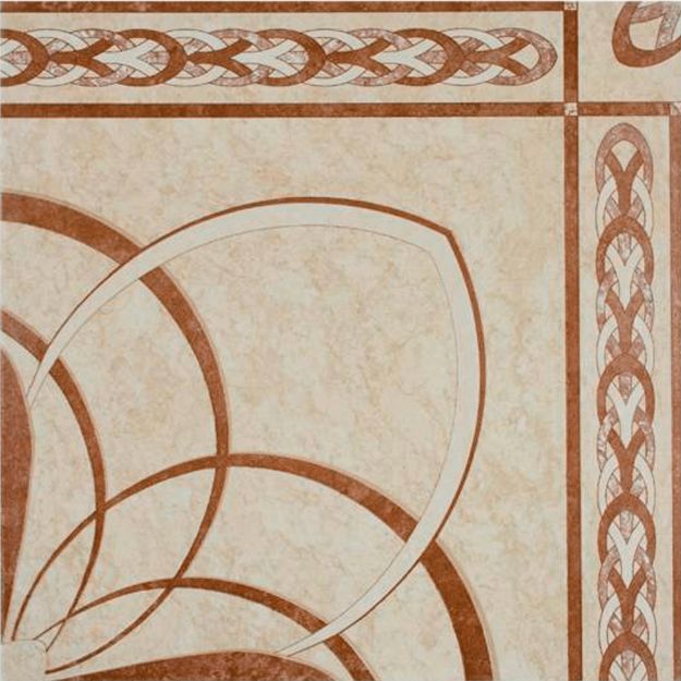 Imagen de 017340 VOLGA CAFE 44X44 1A-N (1.92 MT2) PORCELANITE