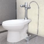 Imagen de 018327 FLUXOMETRO WC PEDAL EXPUESTO 38 4.8L CR (313-38-4.8) HELVEX