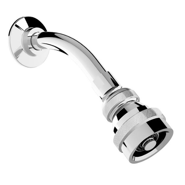 Imagen de 019050 REGADERA BR CHAP LIMP AUT SVALV CONTR CR (AC50-TR011) HELVEX