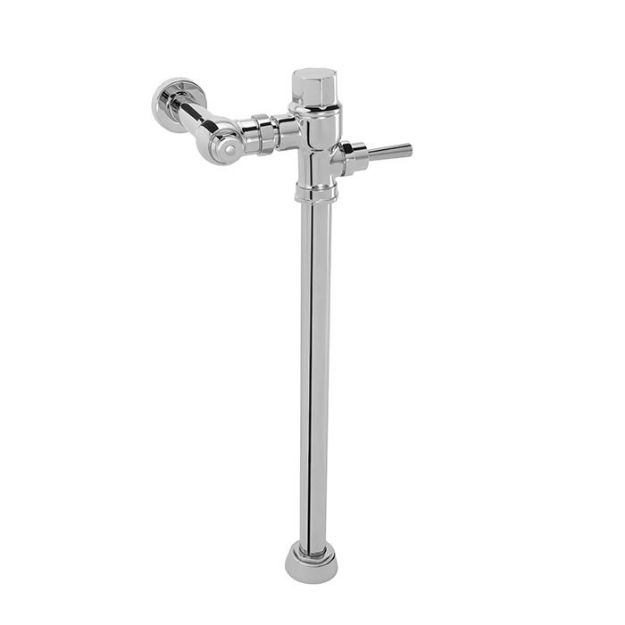Imagen de 017609 FLUXOMETRO WC MANIJA NIPLE 60CM 38 6L CR (117-38) HELVEX