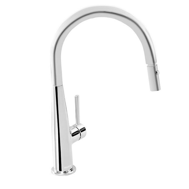 Imagen de 017755 MONOMANDO FREGADERO CABEZAL MOVIL 2CH CR (E-309) HELVEX