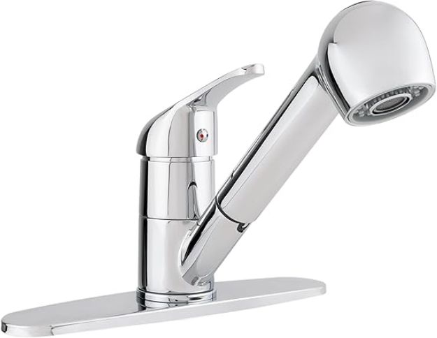 Imagen de 019112 MONOMANDO 9474 CROMO P/FREG. NARIZ RETRACTIL URREA