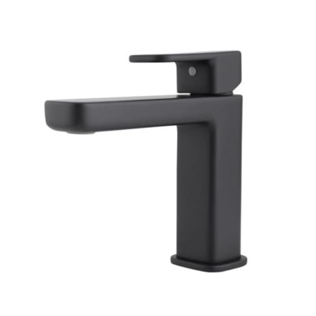 Imagen de 019125 MONOMANDO CORTO P/LAVABO 9433NY.2 NEGRO ITUA URREA