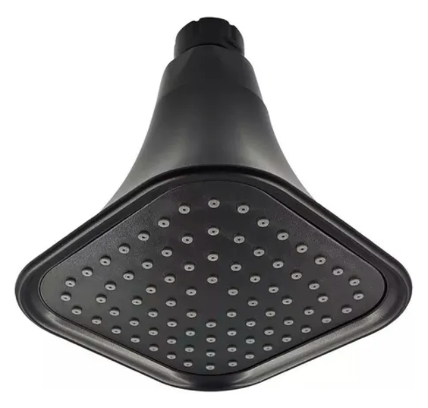 Imagen de 018692 REGADERA 44NP PIRAMIDAL NEGRO S/BRAZO RUGO