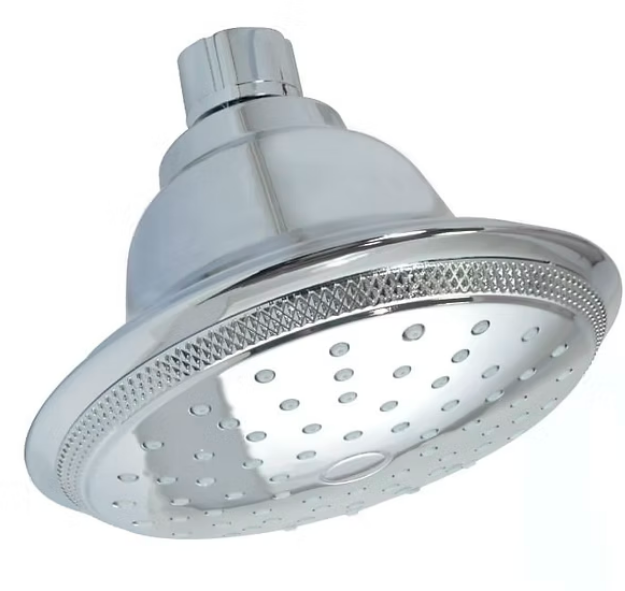 Imagen de 018733 REGADERA REDONDA 44RR ABS ACABADO CROMO RUGO