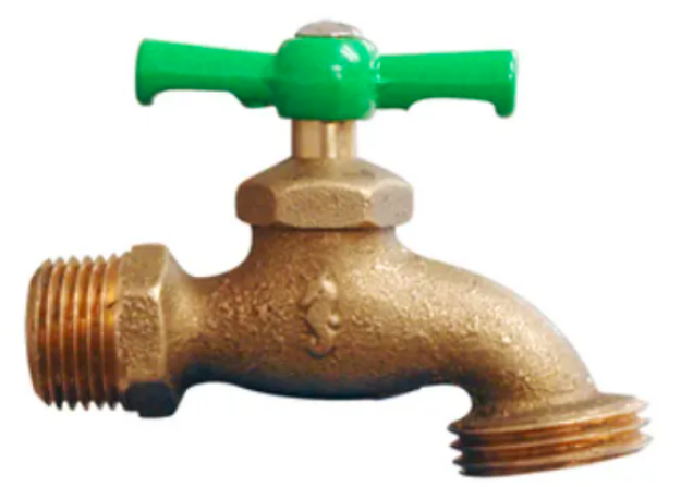 Imagen de 019334 LLAVE C/ROSCA P/MANGUERA 13MM 2IVV RUGO