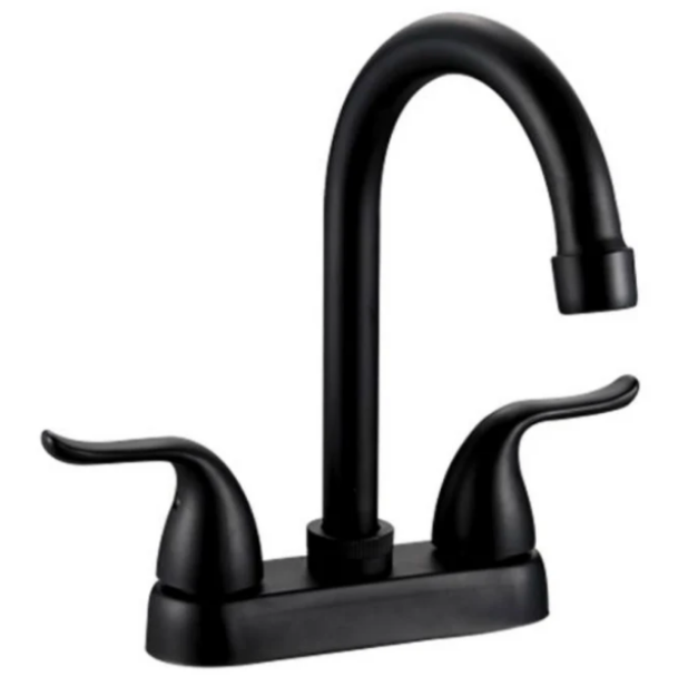 Imagen de 019640 MEZCLADORA P/LAV TIPO BAR 24N LATON MANERALES NEGRO RUGO