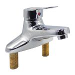 Imagen de 014271 MEZCLADORA P/LAV MONOMANDO 24MP CROMO RUGO