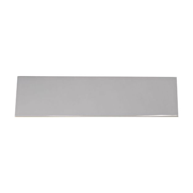 Imagen de 017090 BRICK VOGA GRIS CLARO BRILLO 7.5X30 (CJA C/ 1.305 MT2) (M608280) DUNE
