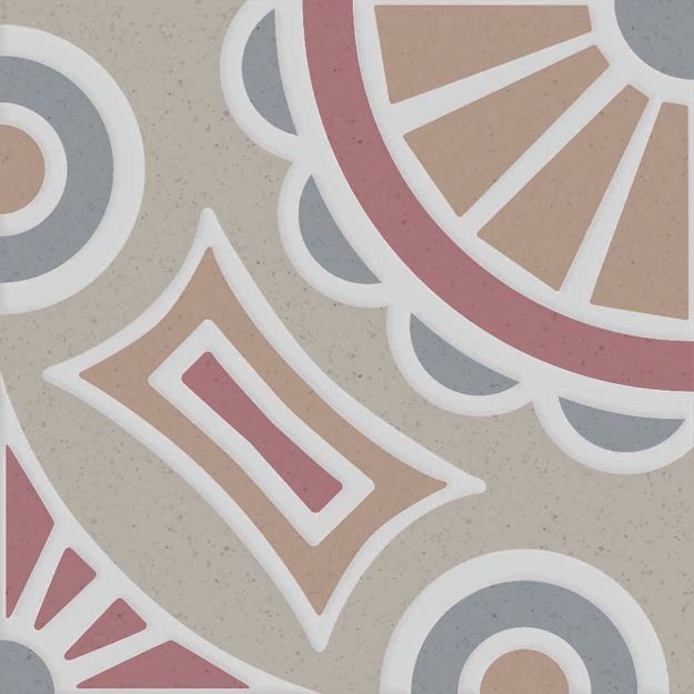 Imagen de 017542 SAVERIO ROJO 33X33 1A-N (1.76 MT2) PORCELANITE