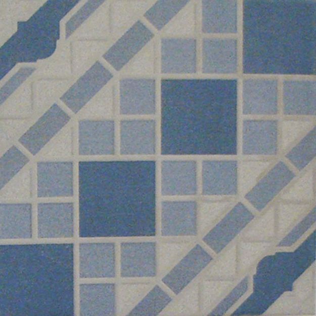 Imagen de 017545 SUNSET AZUL 33X33 1A-N (1.76 MT2) PORCELANITE