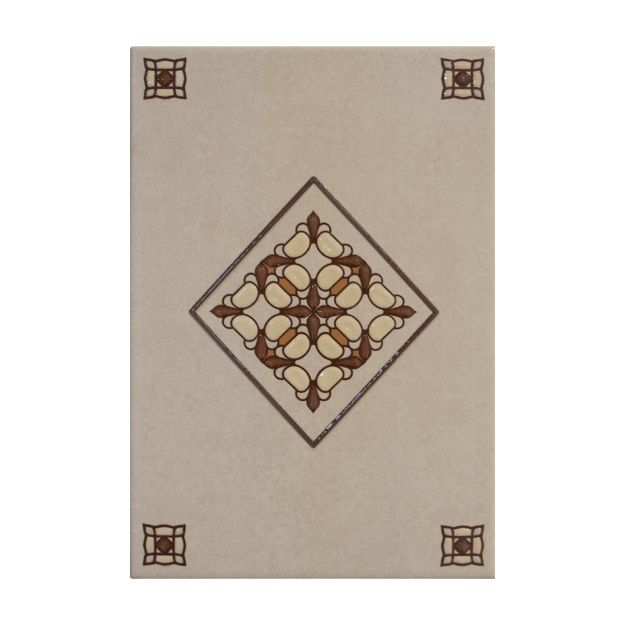 Imagen de 017733 INSERTO DECORADO MUSE BAÑO BEIGE DIGITAL 20X30 (M608128) DUNE