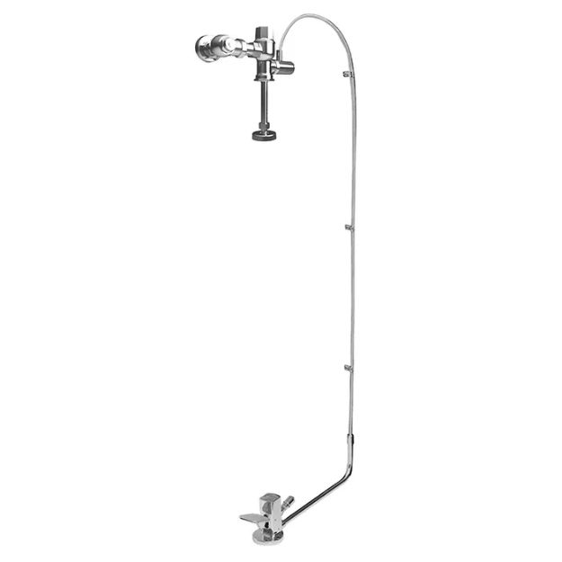 Imagen de 018328 FLUXOMETRO MING PEDAL EXPUESTO19 3L CR (313-19) HELVEX