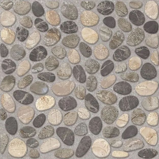 Imagen de 018387 STONES FD MULTICOLOR 44X44 1A-N (CAJA CON 1.92 MT2) PORCELANITE