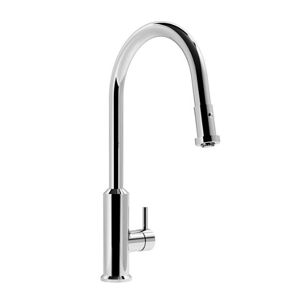 Imagen de 018331 MONOMANDO FREGADERO RETRACTIL ADARA CR (E-312) HELVEX