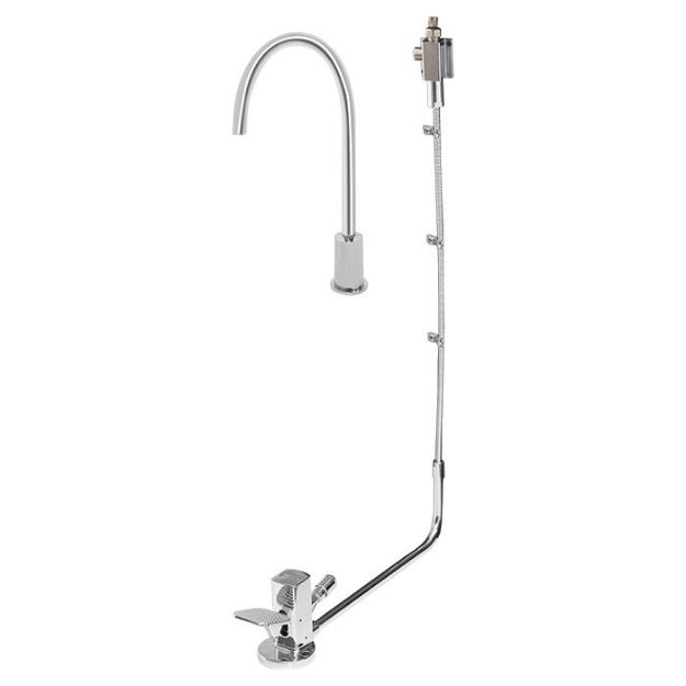 Imagen de 018324 LLAVE HOSP CUELLOGANSO PEDAL EXPUESTO CR (VPH-1) HELVEX