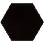 Imagen de 019033 BRICK OPAL EXA NEGRO MATE 15X17 (C/CJA 0.607 MT2) (M608903) DUNE