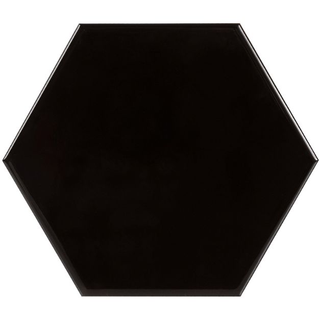 Imagen de 019033 BRICK OPAL EXA NEGRO MATE 15X17 (C/CJA 0.607 MT2) (M608903) DUNE