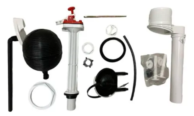 Imagen de 010660 HERRAJE P/WC PLASTICO F 72-P