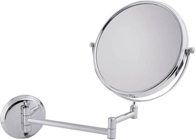 Imagen de 018160 ESPEJO DE VANIDAD C/AUMENTO 704CL CROMO URREA