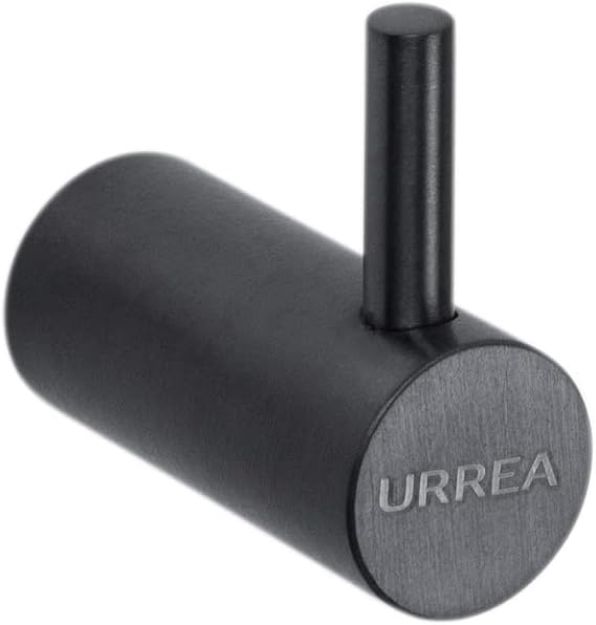 Imagen de 019116 GANCHO SENCILLO INOX.06.2 INOX NEGRO URREA