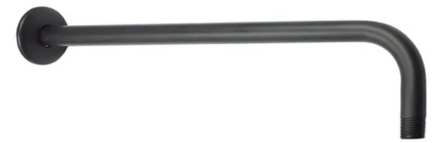 Imagen de 018687 BRAZO P/REG RDO LARGO C/CHAPETON 45BN NEGRO RUGO