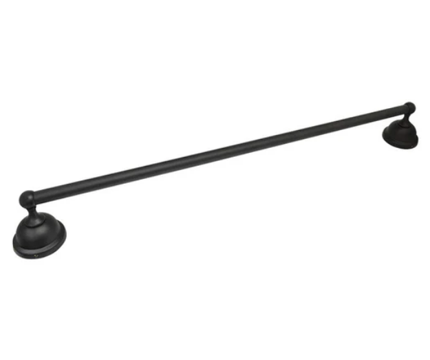 Imagen de 018698 TOALLERO BARRA TB80N NEGRO RUGO