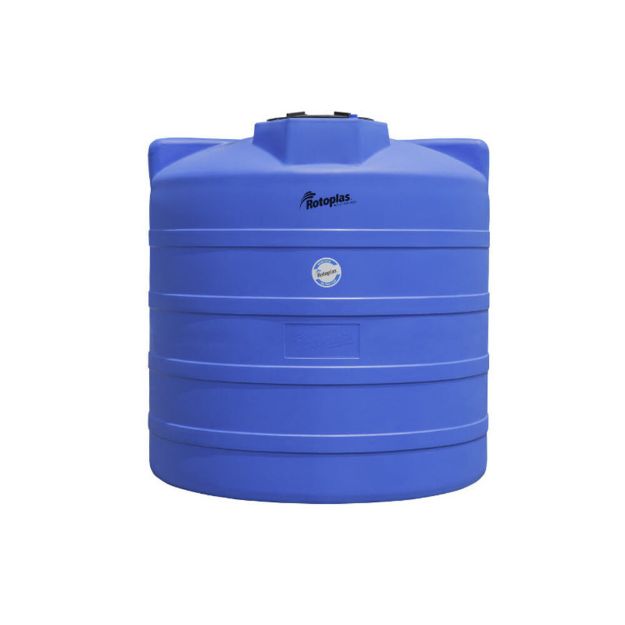 Imagen de 07678 CISTERNA ROTOPLAS 10000 LT CON ACCESORIOS ROTOPLAS