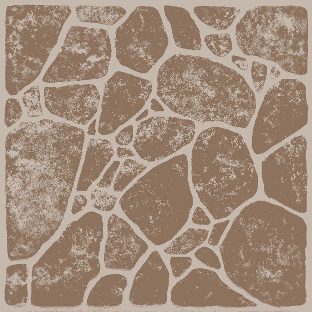 Imagen de 017334 PIEDRA RIU CAFE 44X44 1A-N (1.92 MT2) PORCELANITE