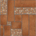 Imagen de 017548 TARASCO FD ROJO 33X33 1A-N (1.76 MT2) PORCELANITE