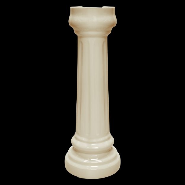 Imagen de 017565 PEDESTAL OXFORD M MARFIL CATO