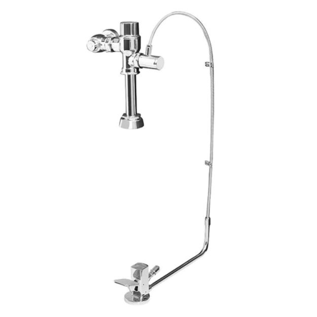 Imagen de 018327 FLUXOMETRO WC PEDAL EXPUESTO 38 4.8L CR (313-38-4.8) HELVEX