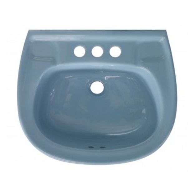 Imagen de 017114 LAVABO  JAZMIN AZUL HOLANDA CATO