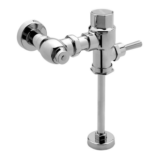 Imagen de 018141 FLUXOMETRO MINGITORIO MANIJA 19 0.5L CR (185-19-0.5) HELVEX