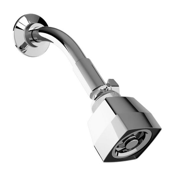 Imagen de 018322 REGADERA BR CHAP LIMP AUT CVALV CONTR CR AC20-TR011) HELVEX