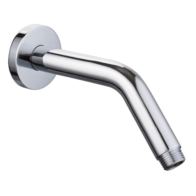 Imagen de 019110 BRAZO P/REGADERA C/CHAP REDONDO 2313 CROMO URREA