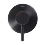 Imagen de 019128 MONOMANDO SENCILLO P/REG Y TINA 9037INOX.2 NEGRO INOX URREA